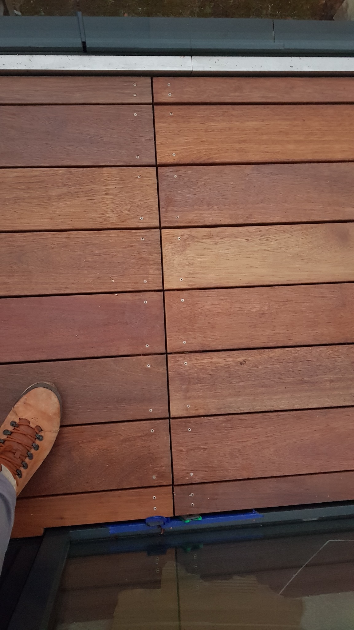 montaż tarasów wentylowanych z drewna egzotycznego tek, Gdynia Orłowo