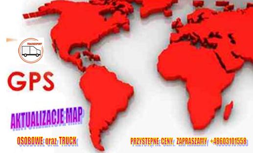 Nawigacja GARMIN, LARK, MIO, TOMTOM, MODECOM, itp. - aktualizacje map