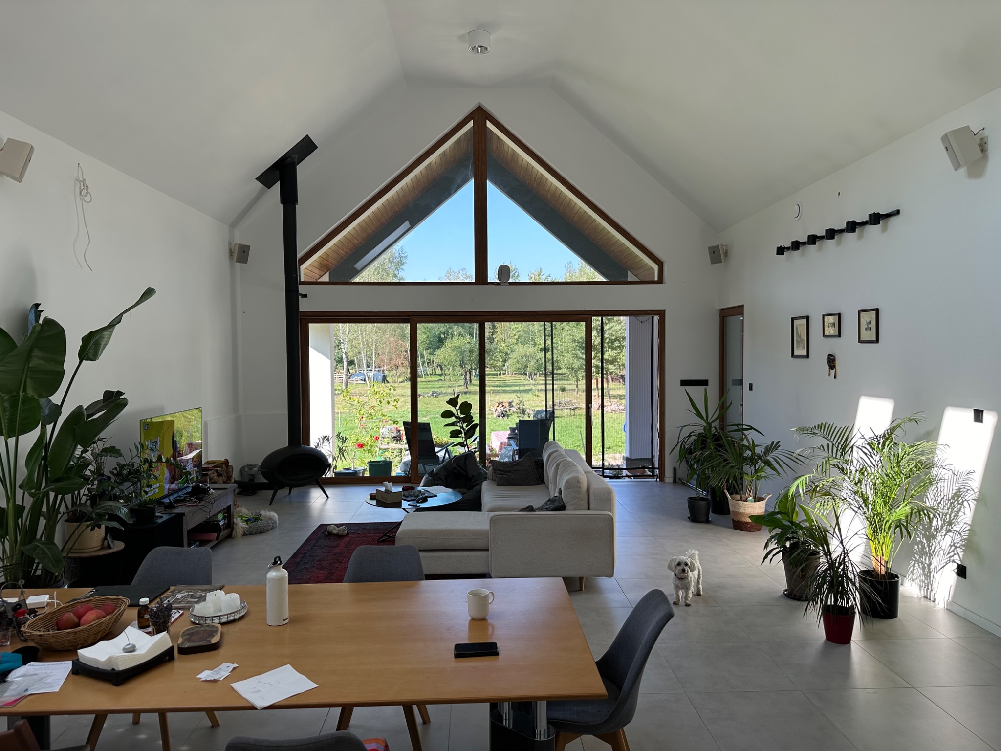 Salon z antresolą, Chynów.