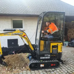 Usługi minikoparką