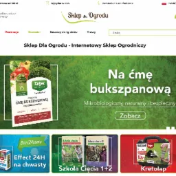 Sklep Dla Ogrodu – Obsługa i Realizacja