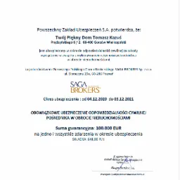 Nasza Polisa ubezpieczeniowa.