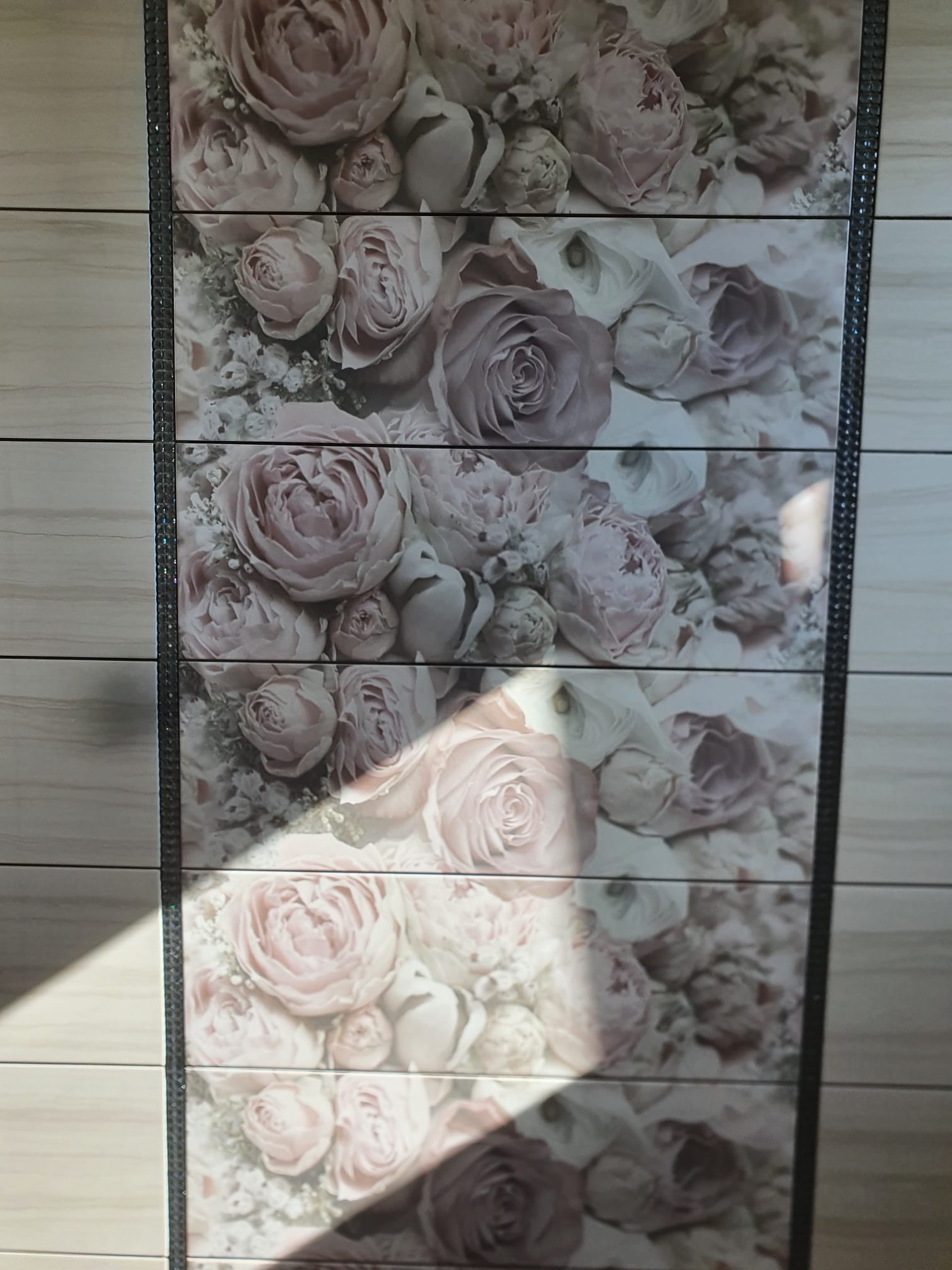 Kafelki z wzorami i deko