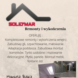 SOLID'MAR MARIUSZ BULICZ - Ocieplanie Poddasza Pisz