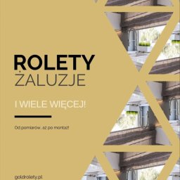 Gold Rolety - Okna z PCV Kraków