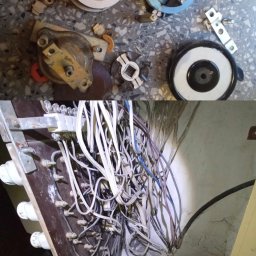 Elektro-serwis - Usuwamy awarie w starych rozdzielnicach , w tym przypadku wylącznik główny odmówil posłuszeństwa