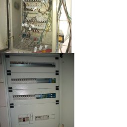 Elektro-serwis - Wymiana rozdzielnicy w budynku przemysłowym