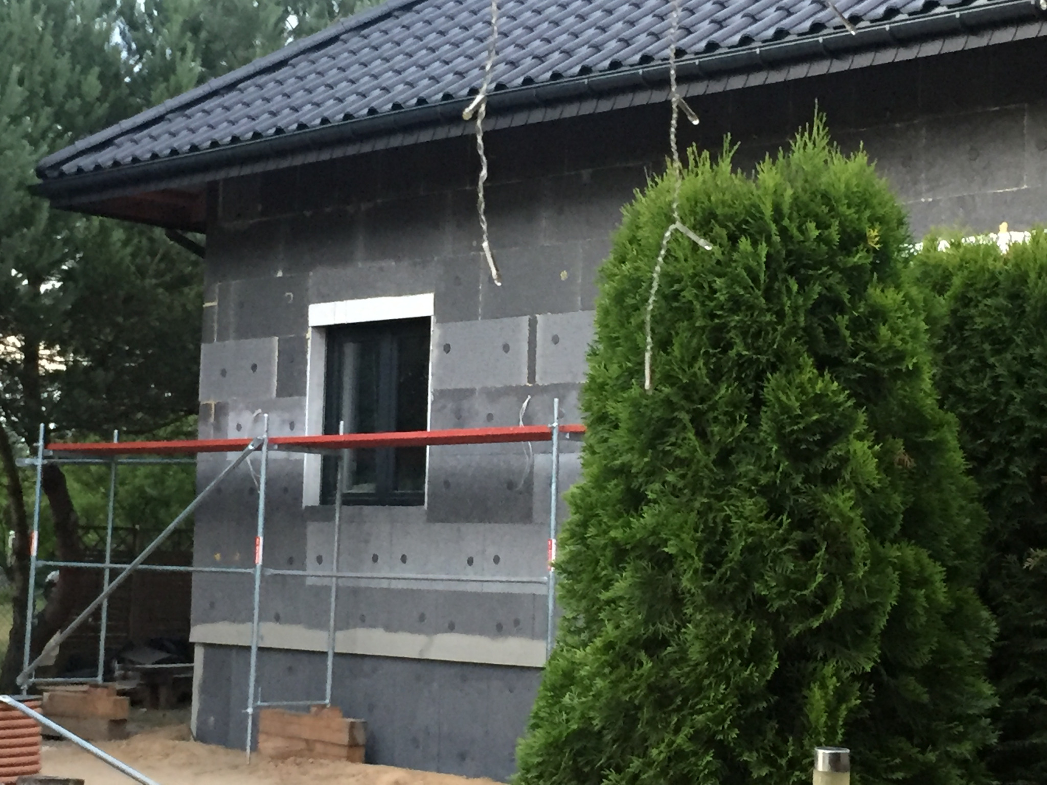 Ocieplenie nowo wybudowanego budynku jednorodzinnego