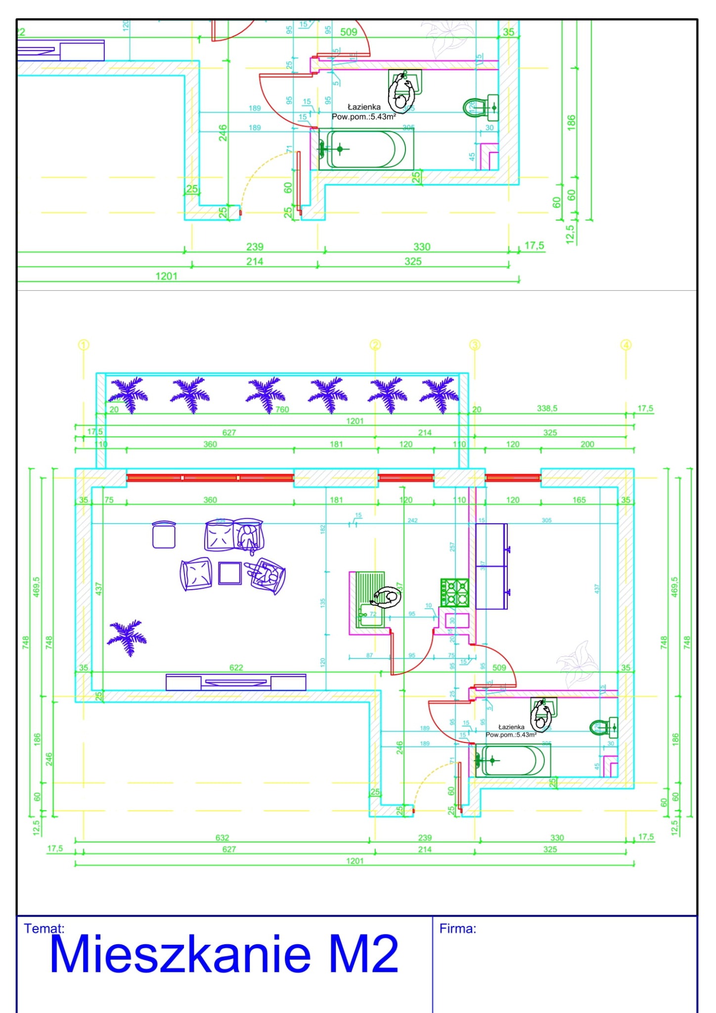 Jest to jeden z moich projektów Architektonicznych.