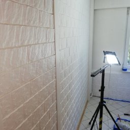 Malowanie struktury. Przy malowaniu ścian na, których mamy zainstalowaną strukturę musimy pamiętać o dokładnym przygotowaniu powierzchni przed  malowaniem. Warto również zadbać o odpowiednie naświetlenie.