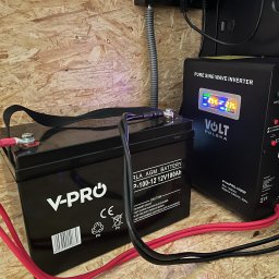 ENERGONOBIS SPÓŁKA Z OGRANICZONĄ ODPOWIEDZIALNOŚCIĄ - System Kamer z funkcja AI (przekroczenie linii) oraz z własnym systemem podtrzymania zasilania.