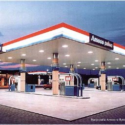 Stacja paliw AMOCO w Bykowie. Projekt, nadzór autorski i inwestorski 1994