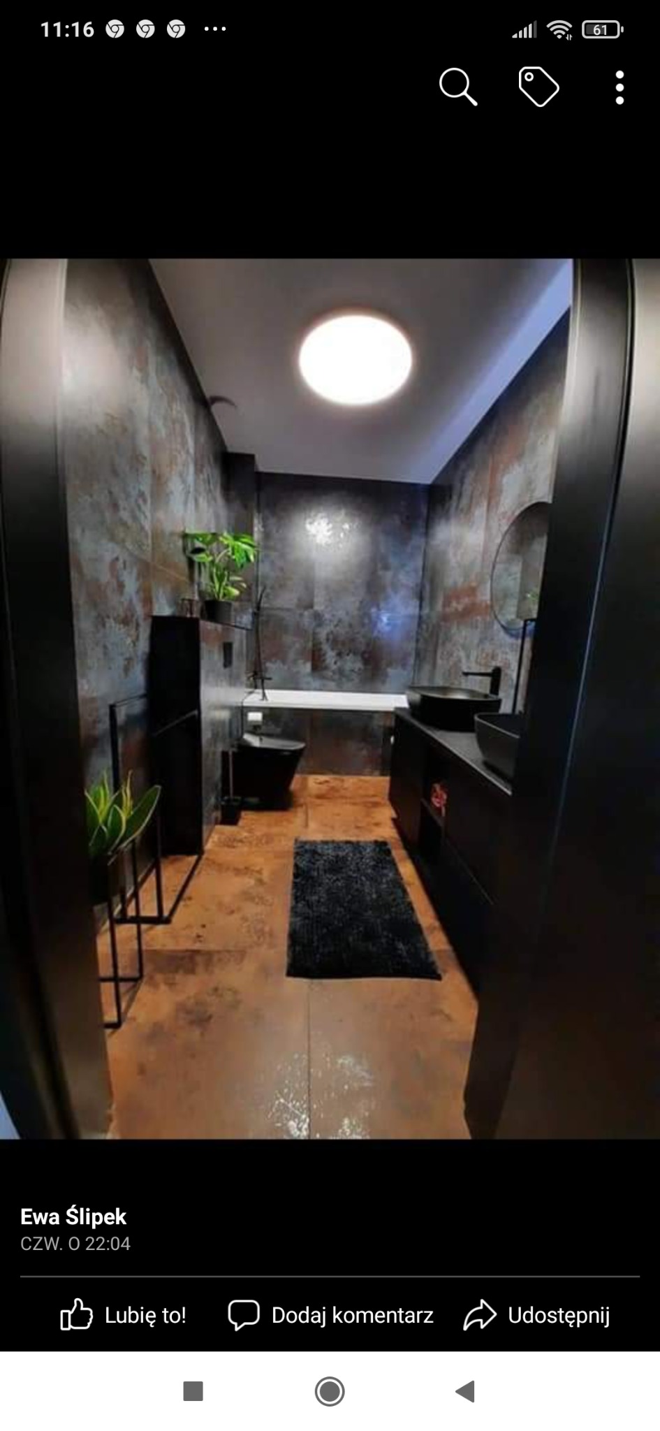 Ostatnia z realizacji. Łazienka u zadowolonych klientów