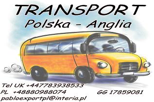 Transport Polska Anglia Europa