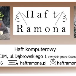 Ramona haft komputerowy - Usługi Poligraficzne Oświęcim