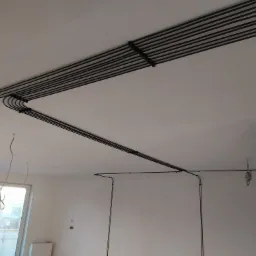 Instalacja teletechniczna w stylu LOFT na specjalne zamówienie klienta.