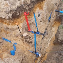 Przyłącze wod kan Warszawa 1