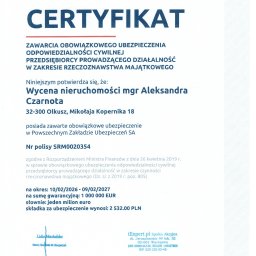 Wycena nieruchomości Olkusz 1