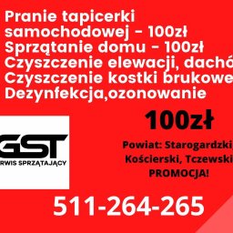 GST Serwis Sprzątający Sp z o.o. - Odświeżanie Elewacji Starogard Gdański