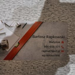 Rapbud Bartosz Rapkowski - Malowanie Mieszkań Białystok