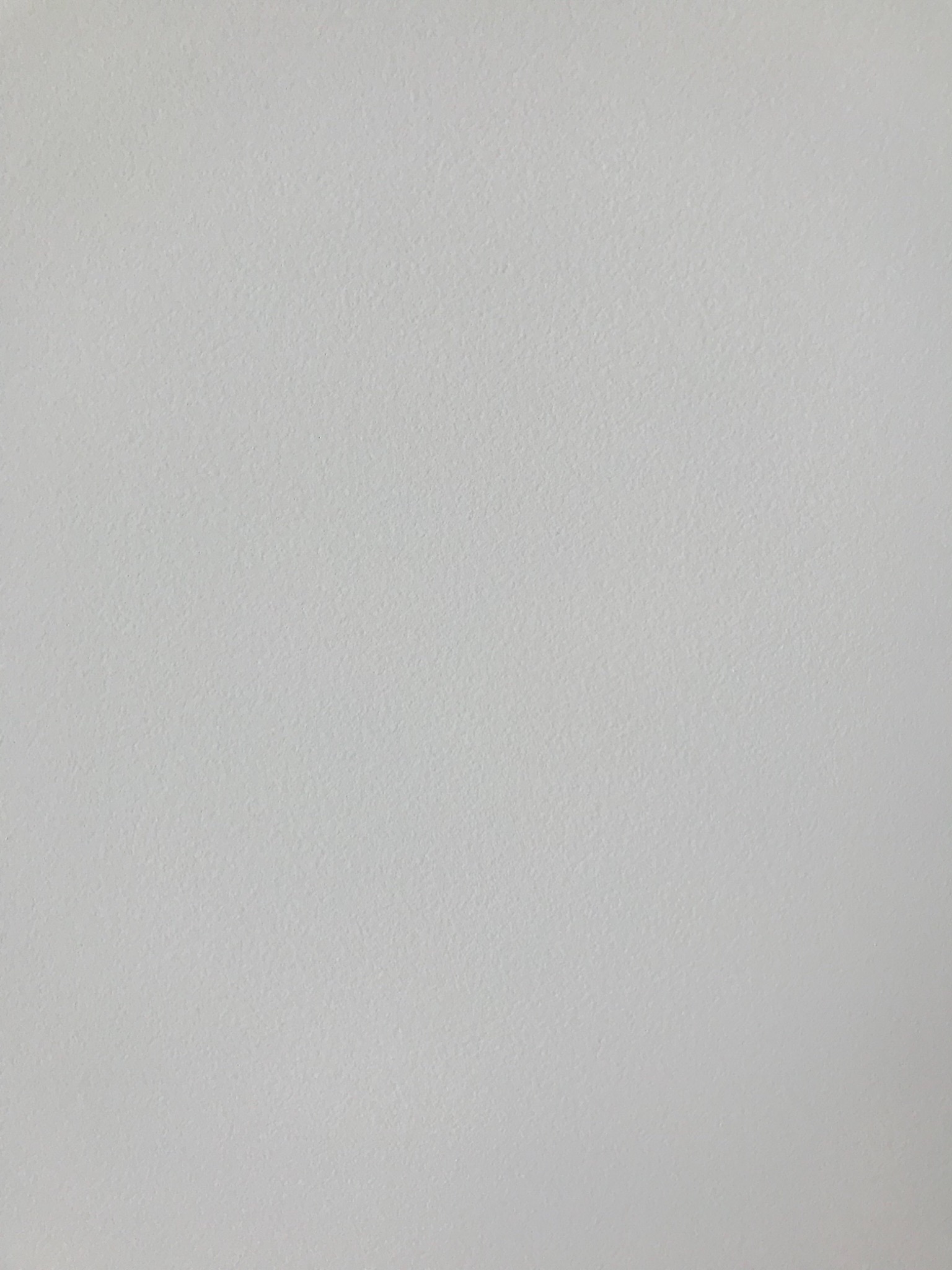 Świeżo pomalowana, gładka, jasnoszara ściana z delikatną strukturą, oświetlona równomiernie z góry.