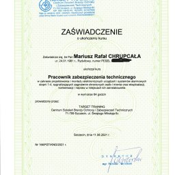 Kwalifikacje zawodowe uprawniające do wykonywania usług ochrony mienia objęte  rygorystycznym prawom Państwowym