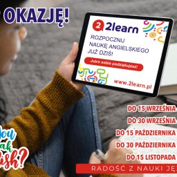 Zachęcamy do skorzystania z rabatów jakie dla Was przygotowaliśmy:
📌do 15 września -50%
📌do 30 września - 40%
📌do 15 października - 30%
📌do 30 października - 20%
📌do 15 listopada - 10%