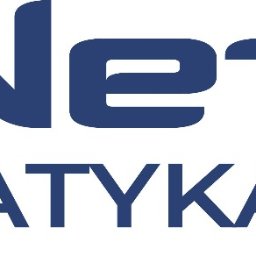 BlueNetwork Adam Bartosiewicz - Logo firmy BlueNetwork Informatyka Biznesu w kolorze granatowym na białym tle. Charakterystyczny znak graficzny z lewej strony litery 'B' oraz strzałka w nazwie Network.