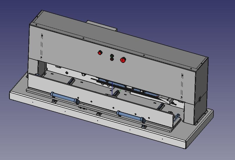 Prasa pnematyczna na potrzeby przemysłu automotive.