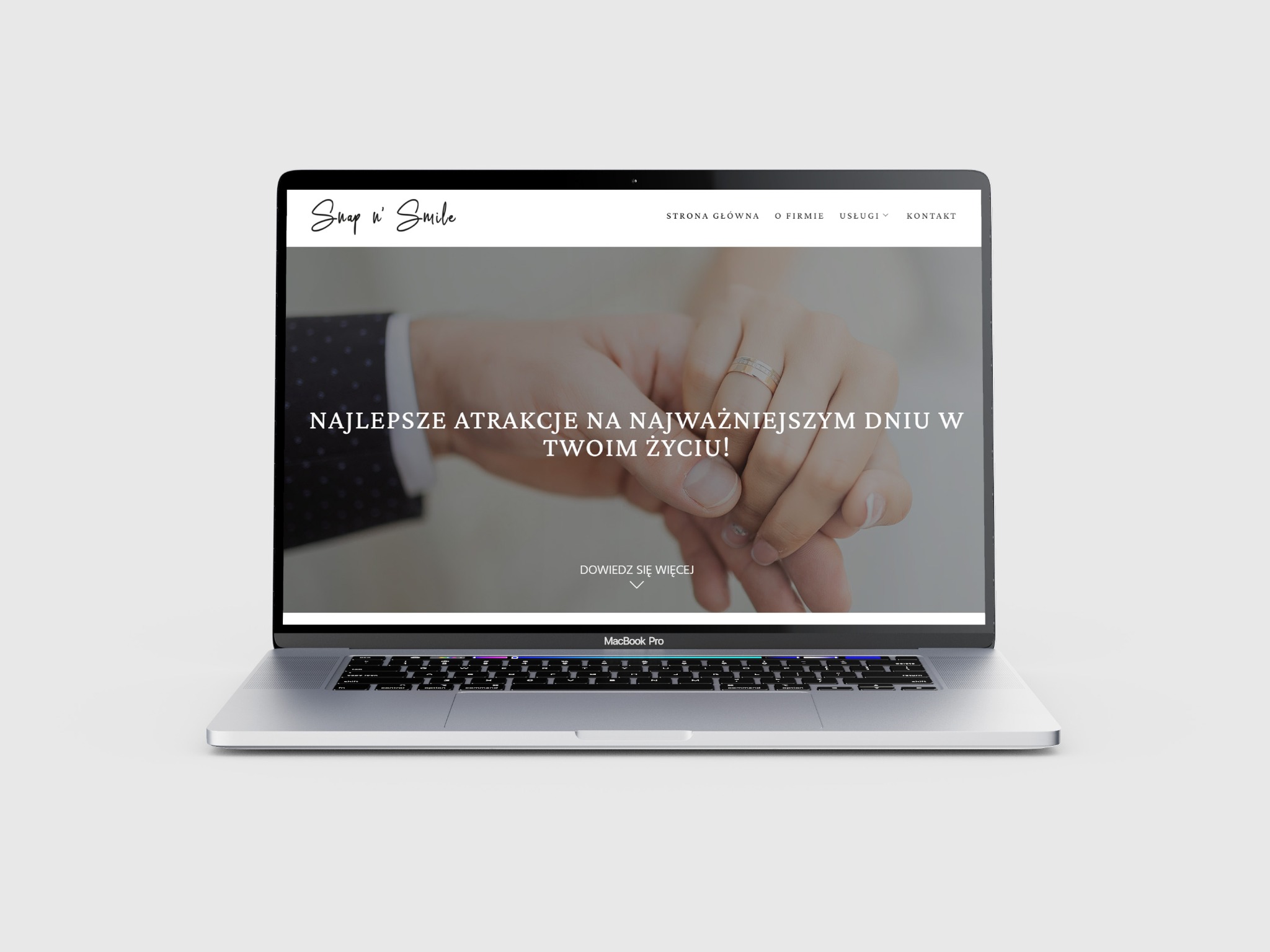 Strona internetowa - Snap N' Smile