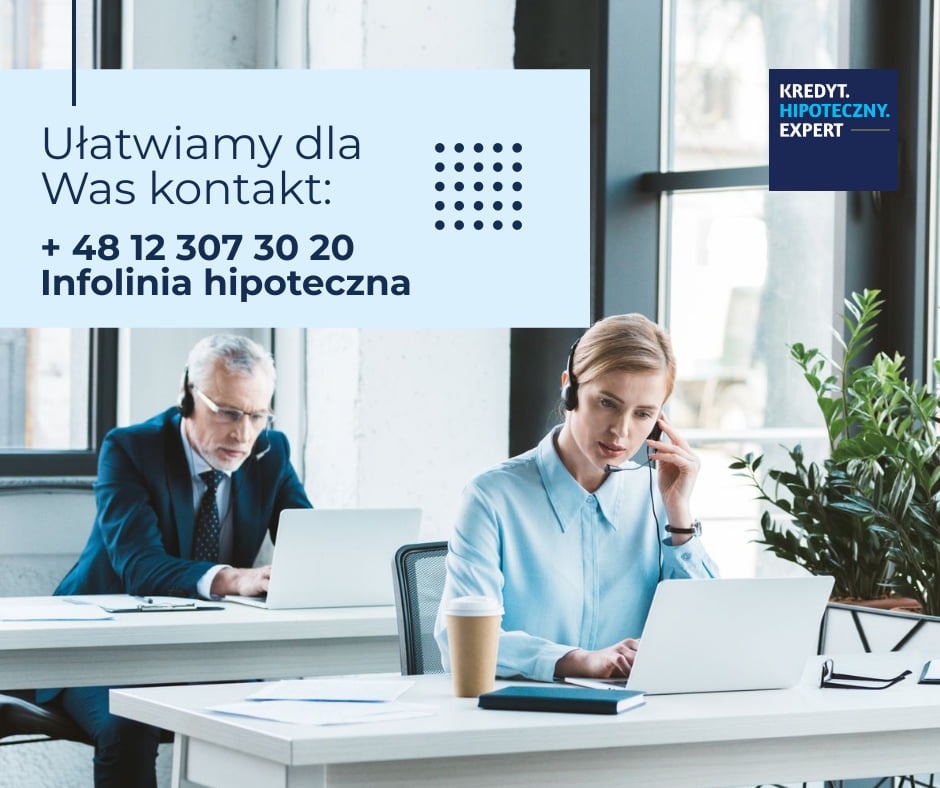 Proponujemy kontakt poprzez infolinie 12 307 30 20
