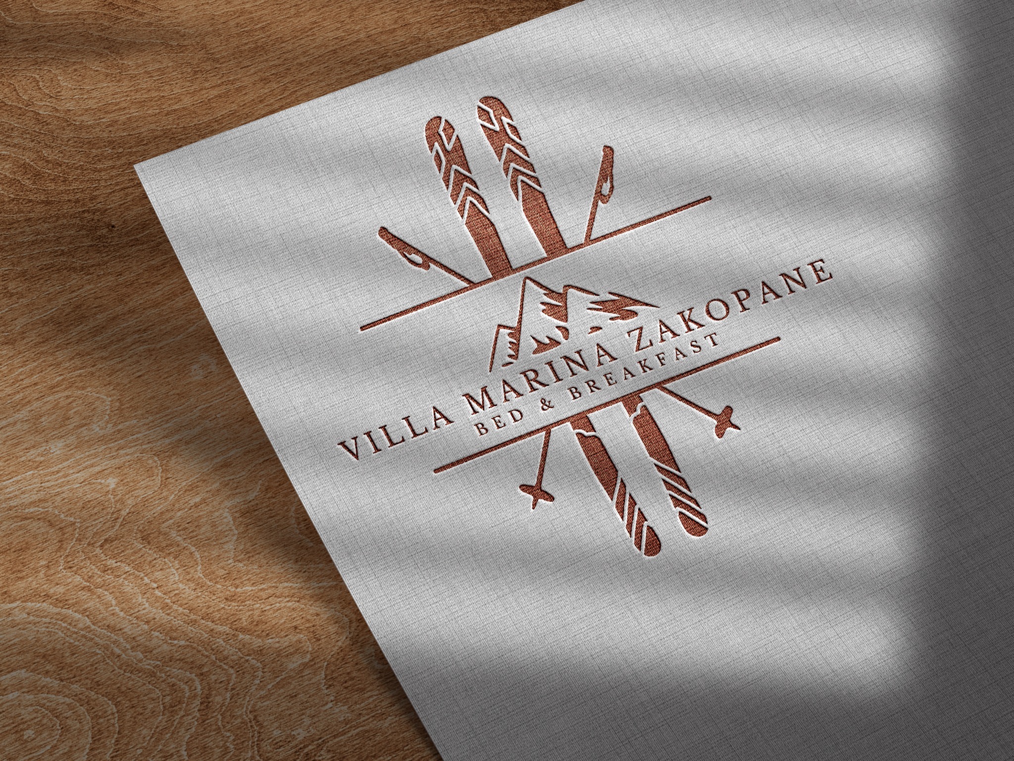Villa Marina Zakopane - projekt logo