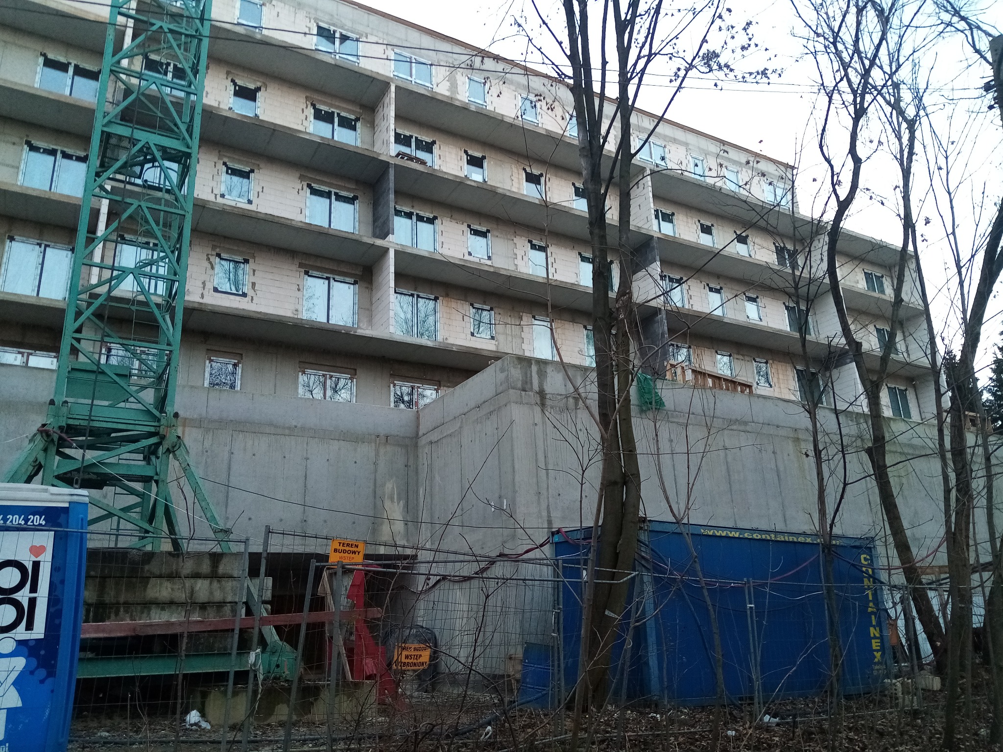 Budynek wielorodzinny w Chorzowie- zakres murowanie silikaty