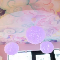 Bawialnia dla dzieci w Dicaramell sufit podwieszany wykonanie Pod klucz