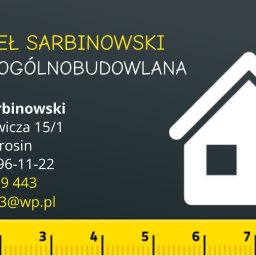 Firma Ogólnobudowlana Paweł Sarbinowski - Dobra Firma Remontowo Budowlana Rawicz