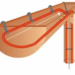 Instalacja przewodów grzejnych w rynnach,rurach,na dachach,odlodzenia,odśnieżanie itp.