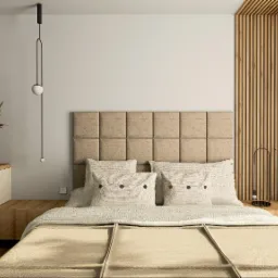 Projekt sypialni w beżu