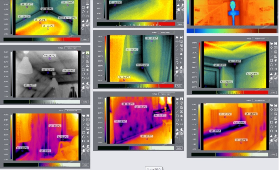 Pomiar termowizyjne dla strat ciepła i awarii robimy od lat.