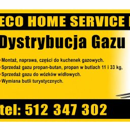 Eco-Home Service Dystrybucja Gazu w butlach - Dostawca Gazu Opałowego Brzeźno