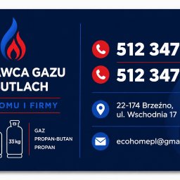 Eco-Home Service Dystrybucja Gazu w butlach - 