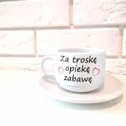 Filiżanki z dowolnym nadrukiem