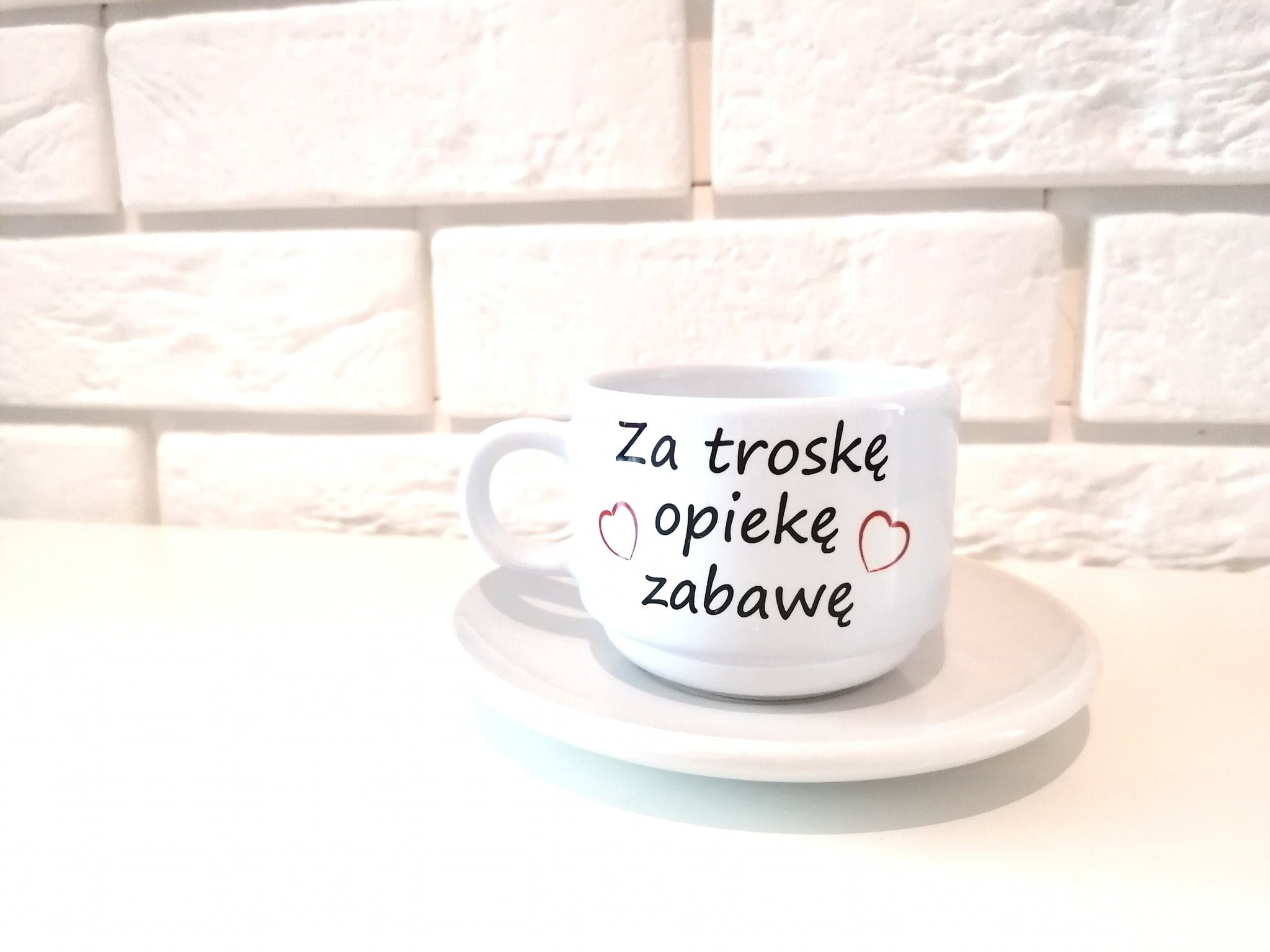 Filiżanki z dowolnym nadrukiem