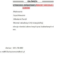 Płyta karton gips Poznań 1