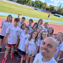 Obóz wakacyjny z Warszawska Akademia Lekkiej Atletyki.