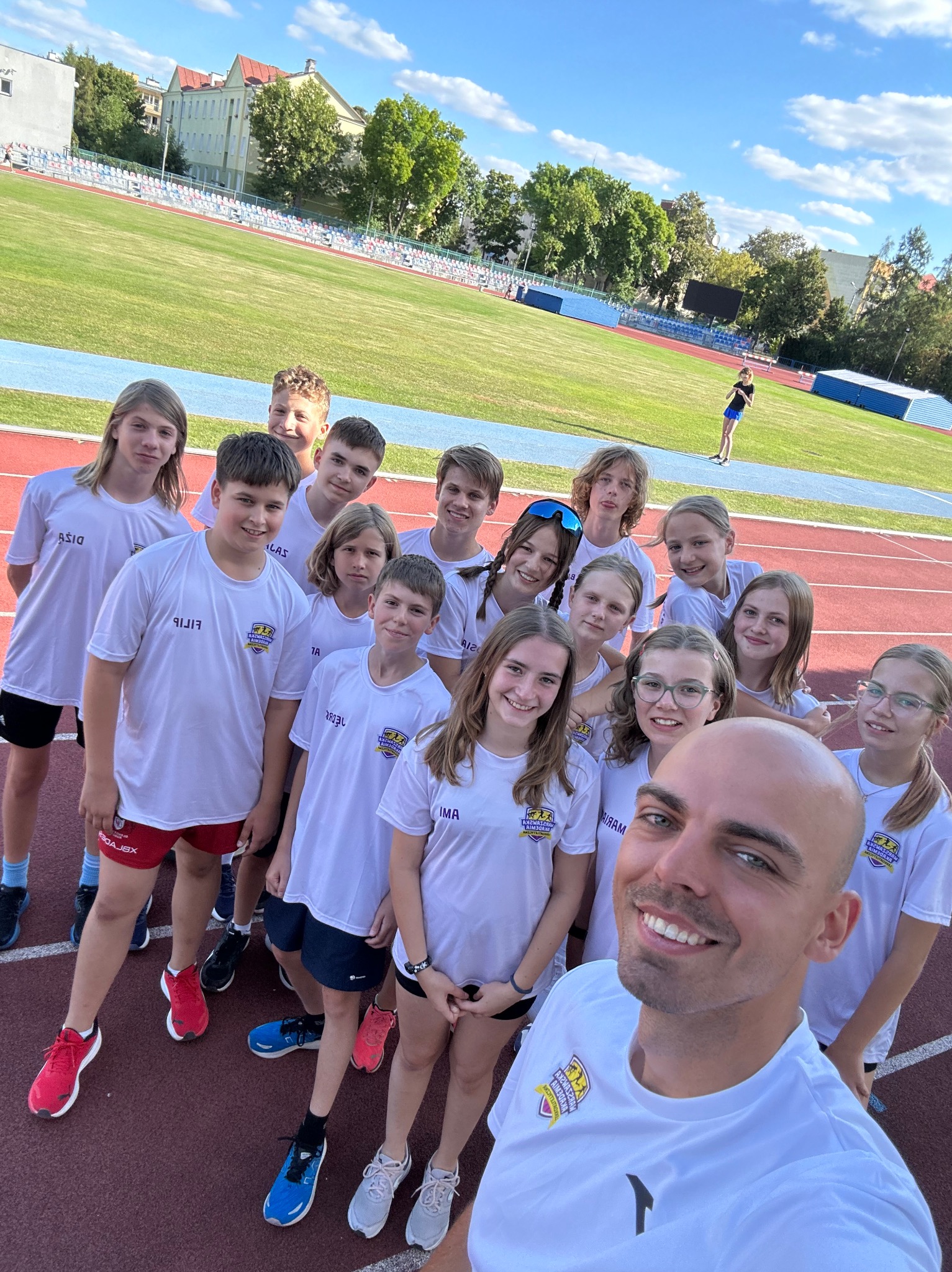 Obóz wakacyjny z Warszawska Akademia Lekkiej Atletyki.