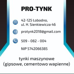 PRO-TYNK Tynki Maszynowe - Firma Murarska Łobodno