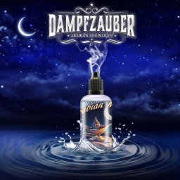 Ilustracja/plakat DampfQueen - olejki zapachowe do elektronicznych papierosów Arabian Night