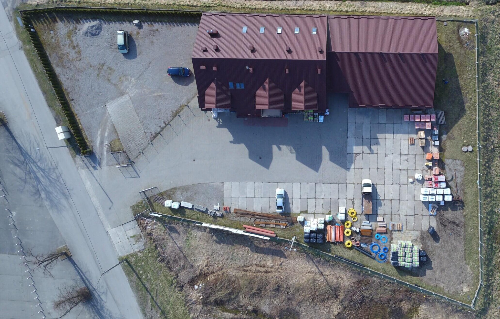 Inwentaryzacja składu budowlanego