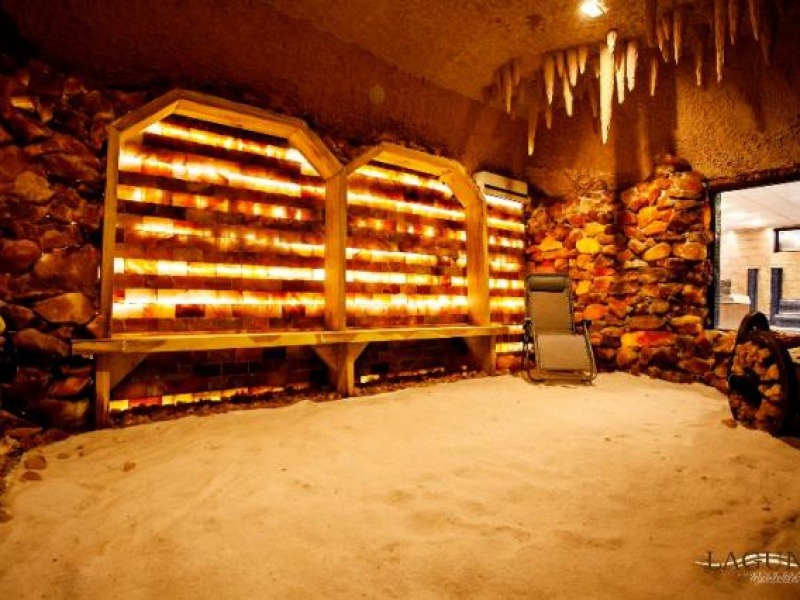 Hotel Laguna w Augustowie- grota solna