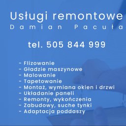 Usługi remontowe Damian Pacuła